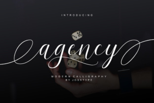 Agency Script: Elevating Elegance in Modern Typography