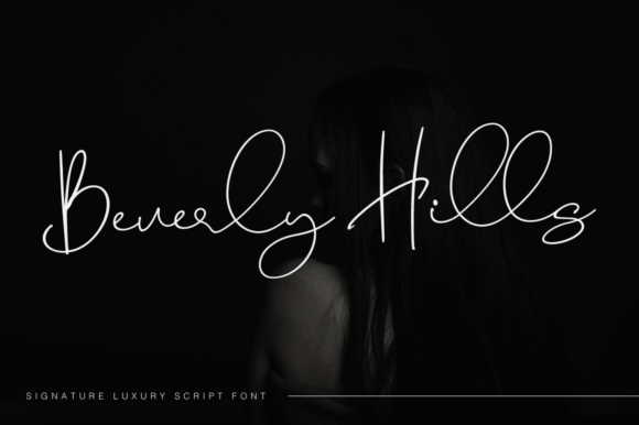 Beverly Hills: A Versatile Handmade Script for Creative Projects