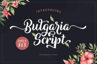 Bulgaria Script: The Modern Handwriting Typeface That Captures Attention