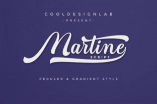 Discover the Bold and Striking Martine Script: A Modern Typeface for Everyday Design