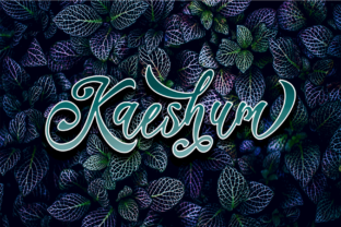 Discover the Elegance and Boldness of Kaeshum Script