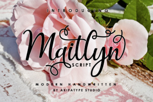 Discover the Elegance of Maitlyn Script