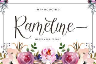Discover the Elegance of Rameline Script