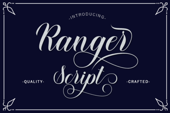 Elevate Your Designs with Ranger Script