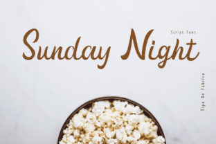 Embrace Elegance with Sunday Night Script: A Perfect Fit for Your Creative Workflow