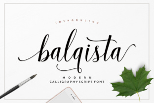 Exploring Balqista Script: A Modern and Elegant Typeface