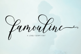 Famouline Script: The Versatile Font for Creative Projects