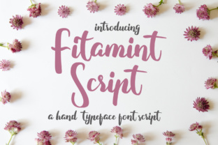 Fitamint Script: Your Digital Handwritten Touch