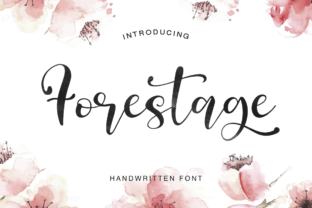 Forestage: The Handmade Script for Authentic Design
