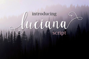 Introducing Luciana Script 2: The Modern Calligraphy Typeface