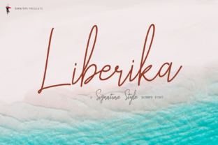 Liberika: A Handwritten Script for Your Creative Projects