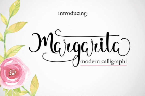 Margarita: The Elegant Handwritten Script for Authentic Communication