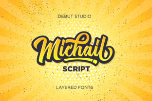 Michail Script: Designing with a Bold Handwritten Family