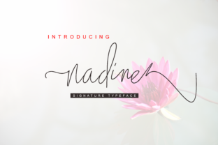 Nadine Script: The Elegant Font That Elevates Your Creative Projects