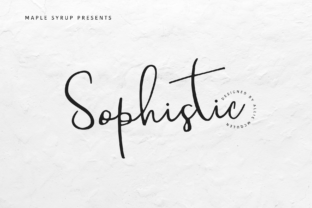 Sophistic Script: An Elegant Brush Font for Modern Design