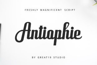 The Bold Elegance of Antiophie Script