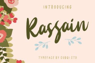 The Elegance of Rassain Script: A Handmade Typeface for Modern Design
