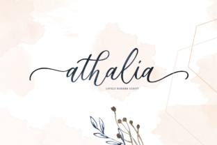 The Essence of Athalia Script: Elevating Design with Modern Luxury