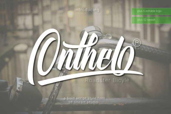 The Onthel Font: Combining Typographic Charm and Dutch Cycling Heritage