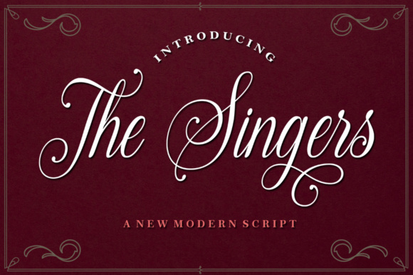 The Singers Calligraphy Script: Bringing Music to Your Designs
